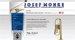 Desktop Screenshot of josefmonke.de